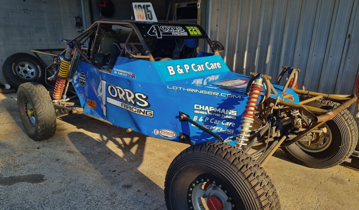 a recently dyno tuned racing buggy